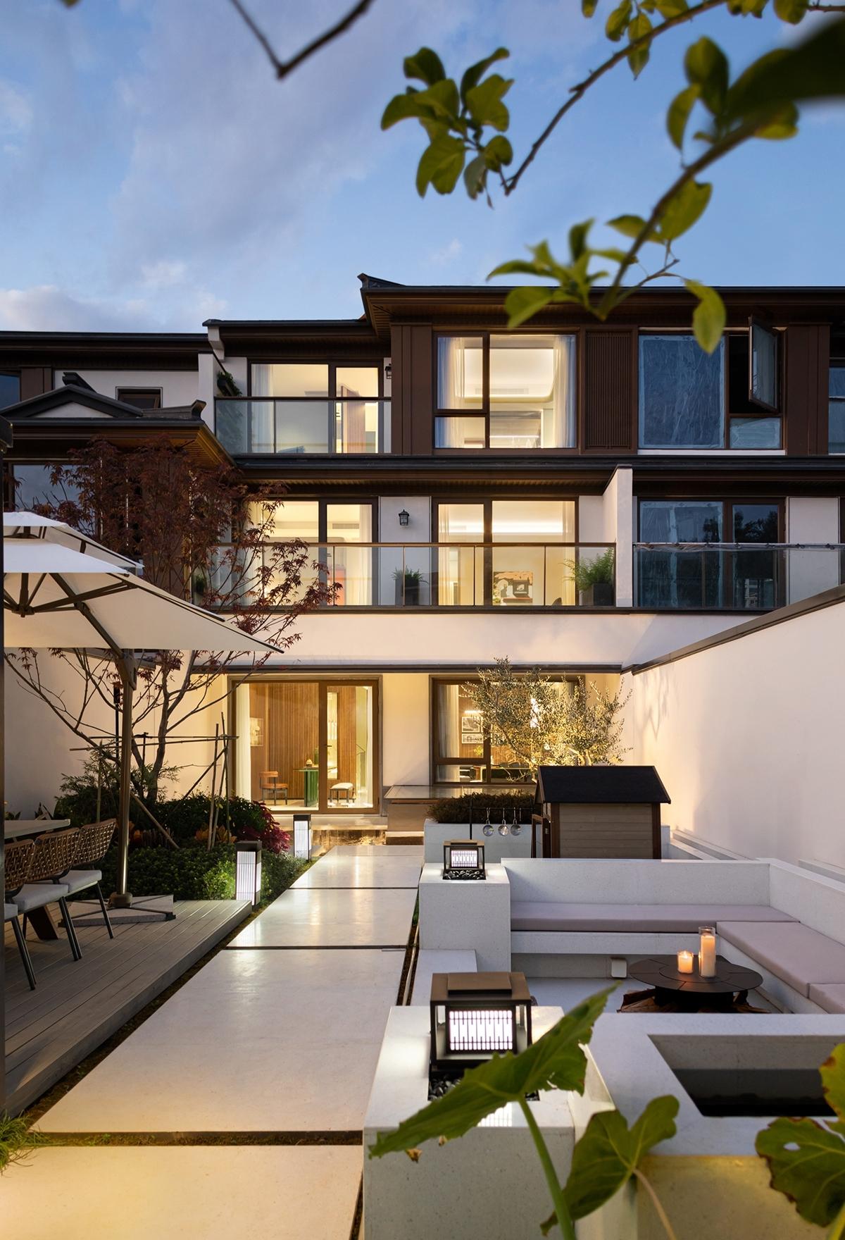 绍兴广宇·锦上云山合院别墅样板房丨中国绍兴丨ING意内雅设计机构-16