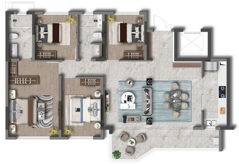 成都华润置地▪锦官和鸣丨中国成都丨成执设计-78
