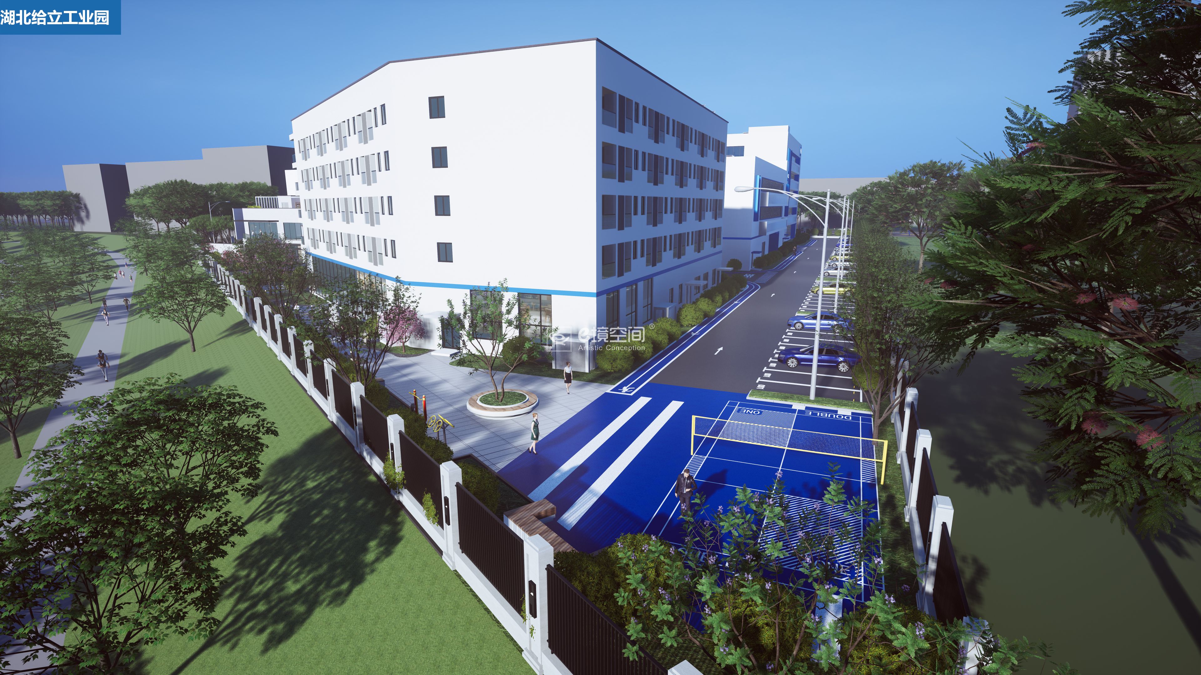 分享e境空间最新湖北区案例，给立金刚石新工厂设计-11
