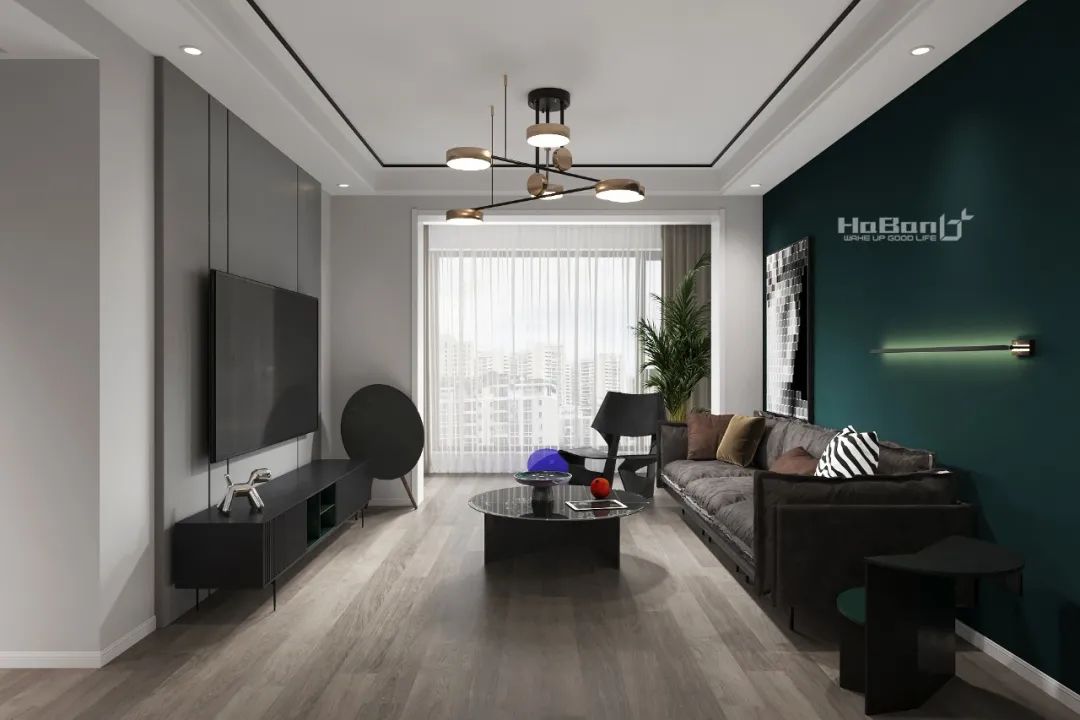 华润柒公馆 90㎡现代风,打破空间界限,感受日升日落-16