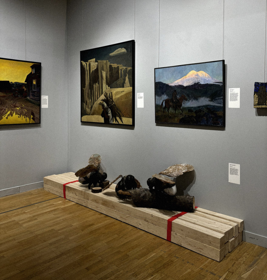 “艺术劳动”展览设计-26