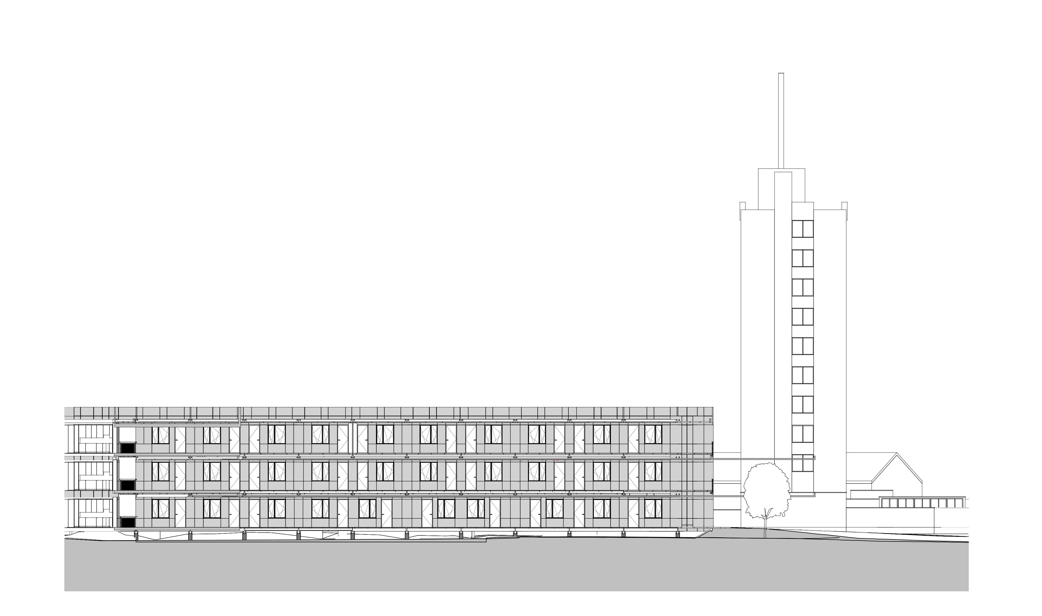 RSHP新作：英国伦敦Park View经济适用住宅，高效制造的体面居住-30
