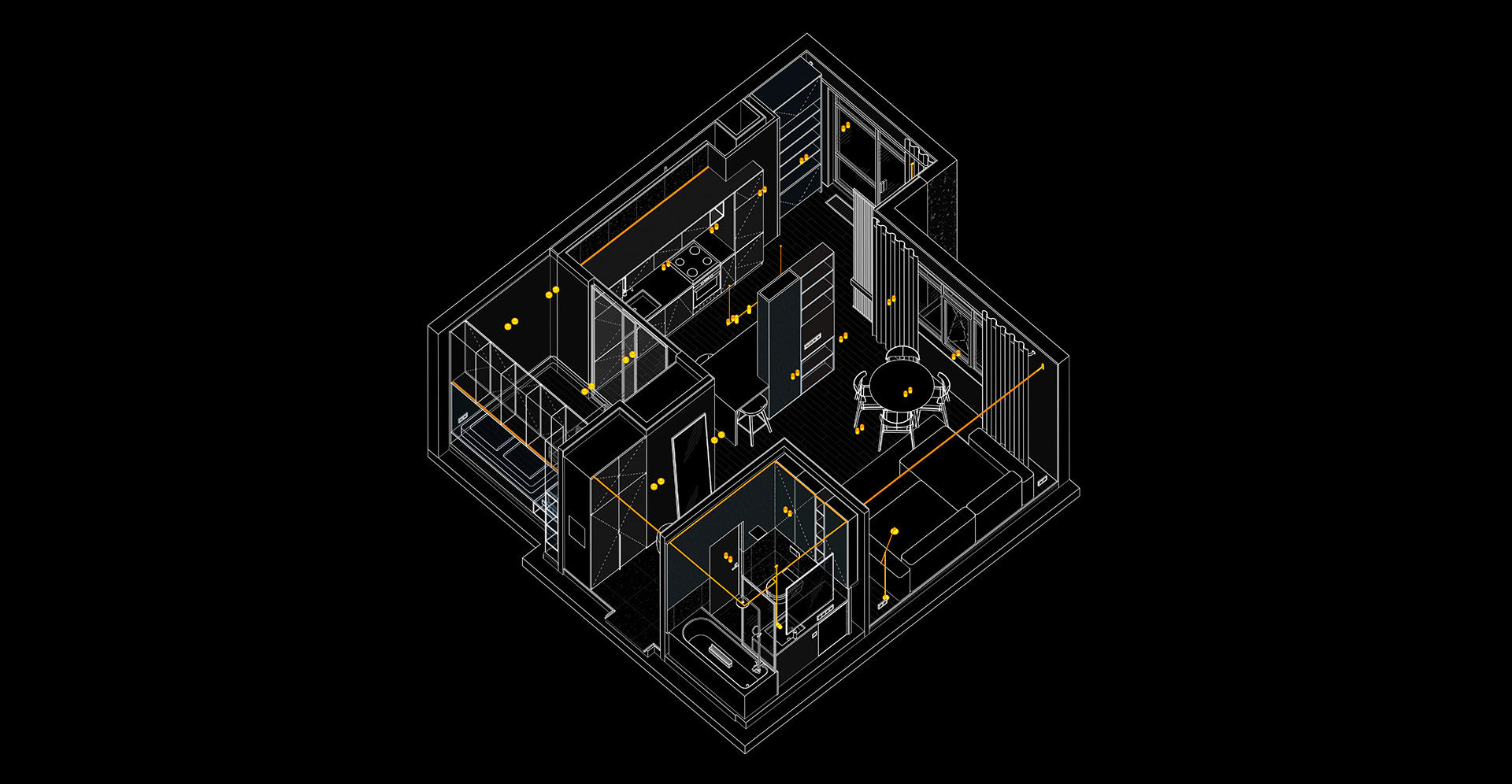 47㎡小空间公寓设计-2