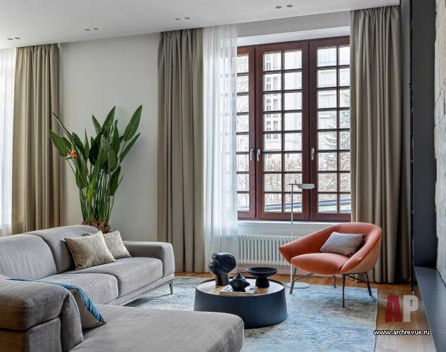 Современная 2-х этажная квартира с атмосферой загородного дома, 200 кв. м-13