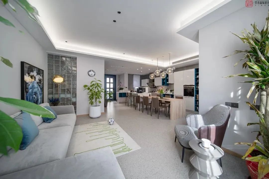 现代轻盈 · 295㎡联排别墅设计丨星杰-35