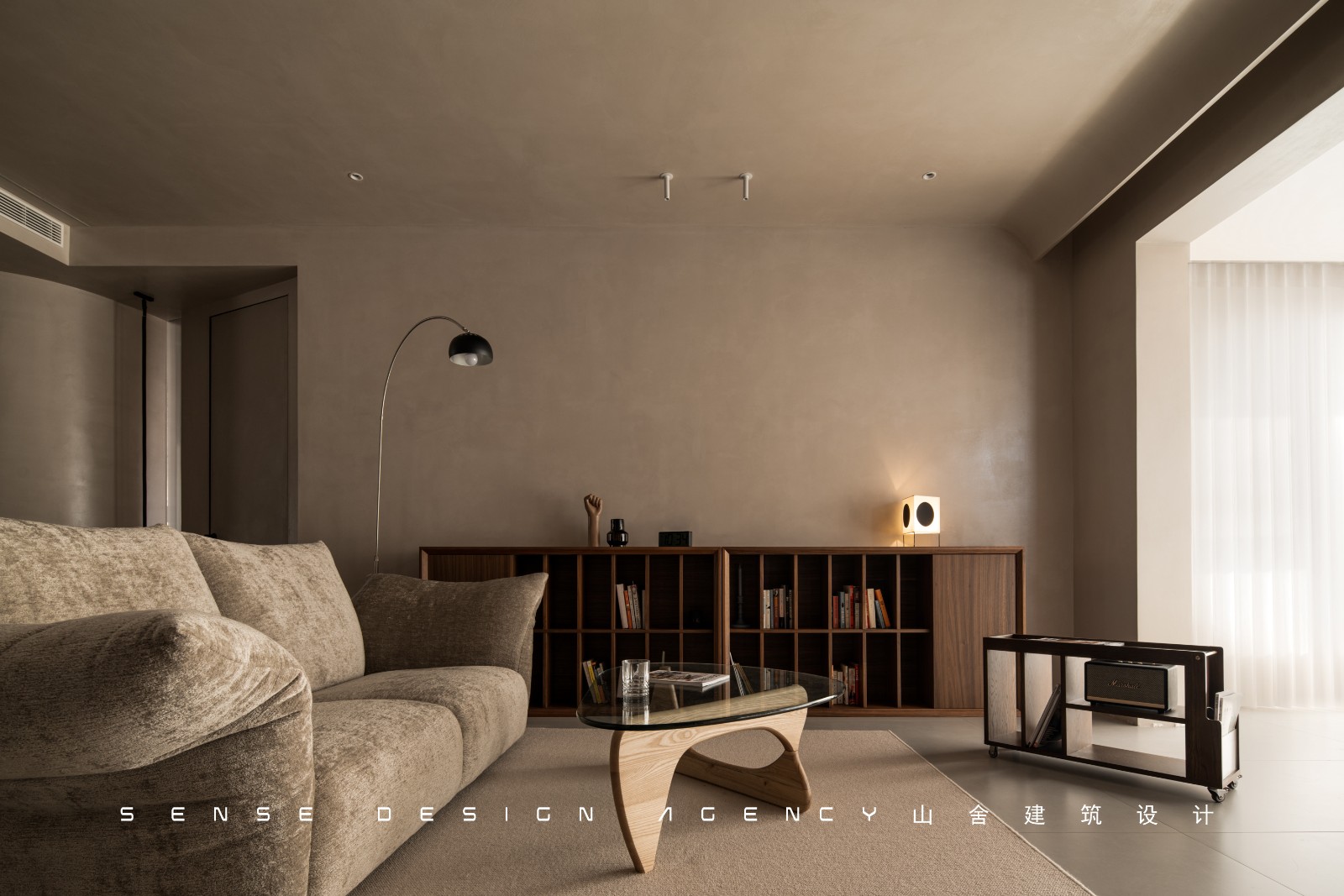 低调“微水泥”与中古家具的新玩法-6