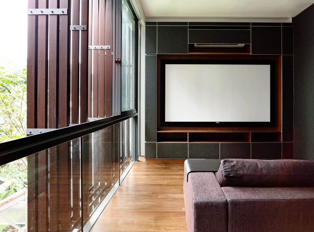 豪华别墅 现代风格新加坡的私人住宅-11