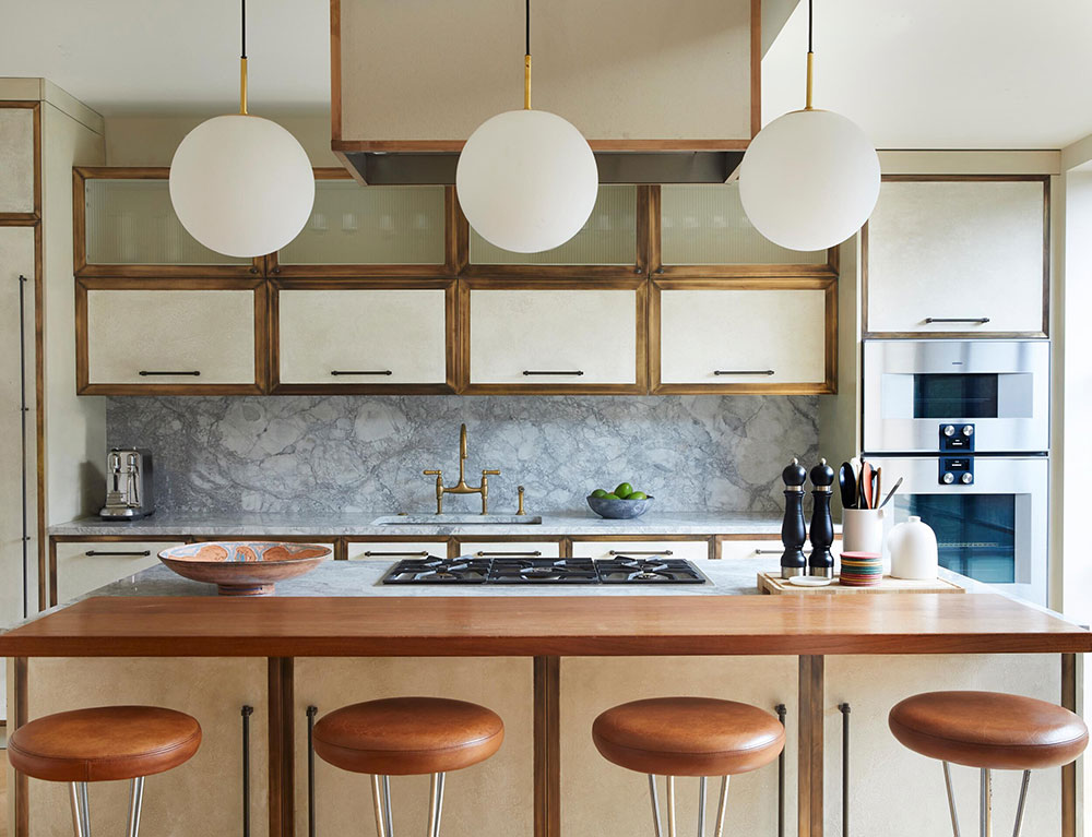 伦敦独特墙纸与明亮装饰的联排别墅-9