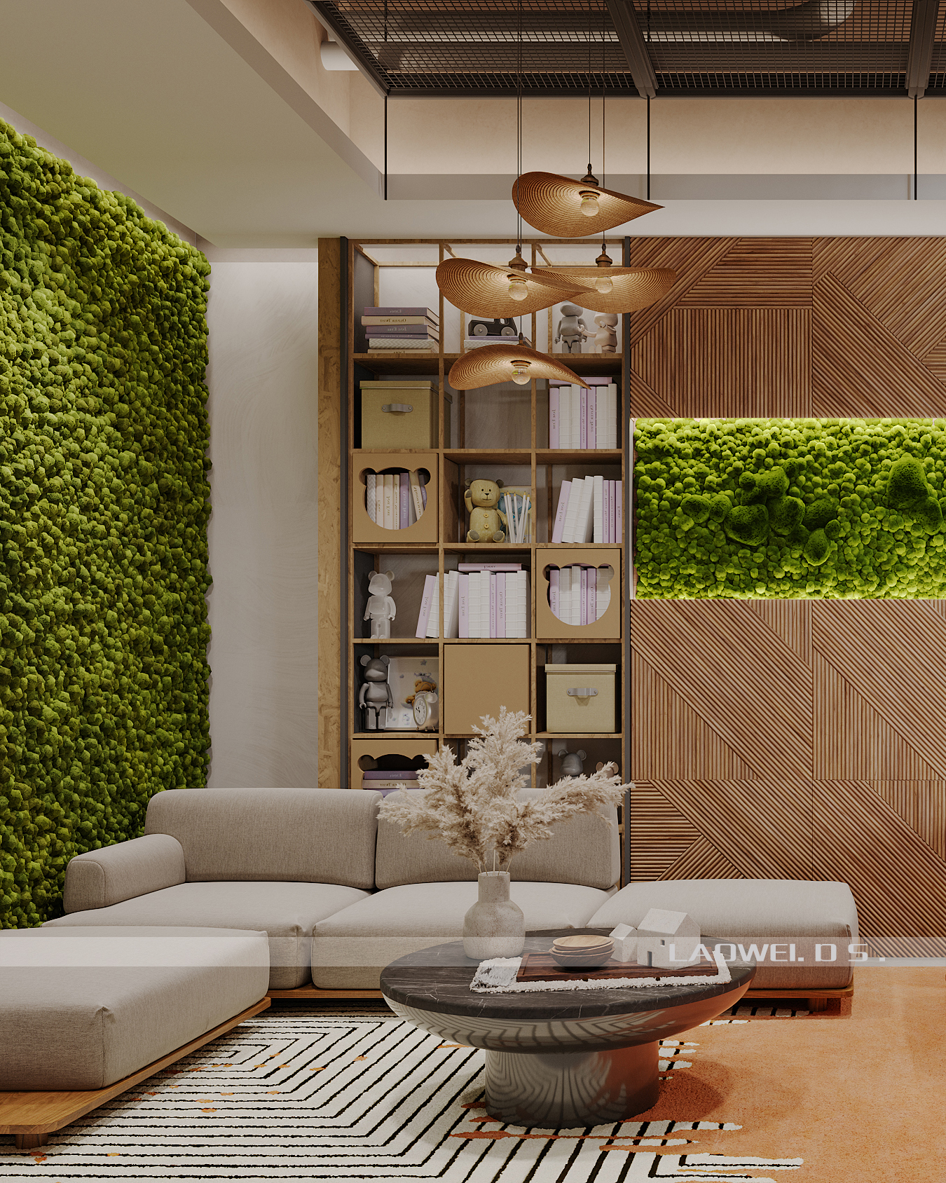 侘寂办公区渲染-6