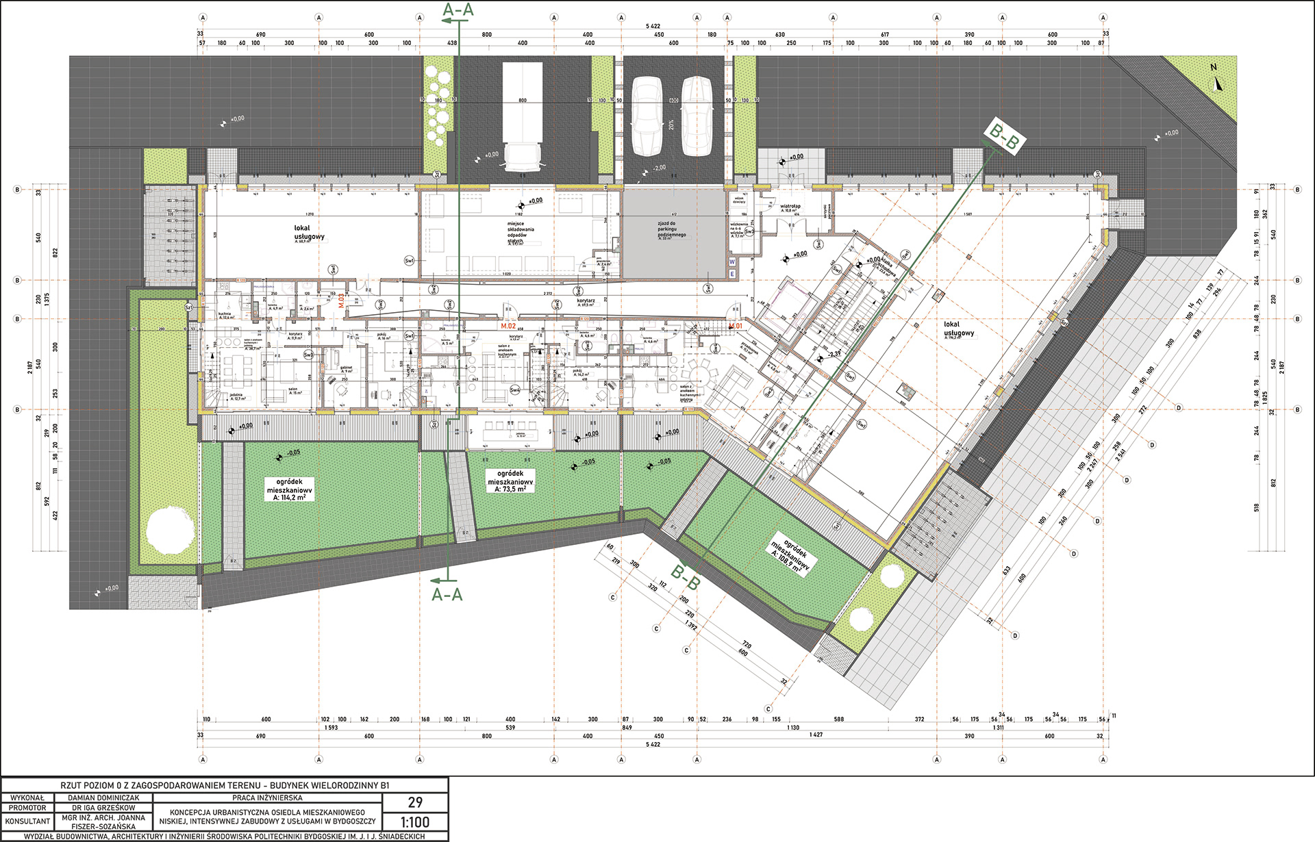 DREWNIANY BUDYNEK MIESZKANIOWY WIELORODZINNY Z CLT-11