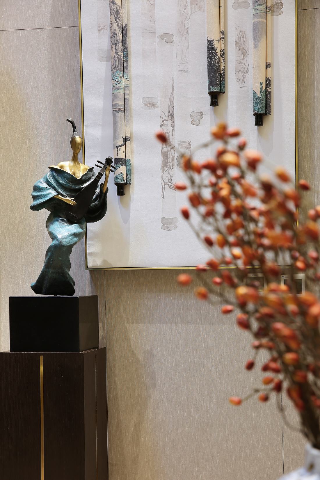 上海天鼓装饰设计-风尚新中式<梦回唐朝>-44