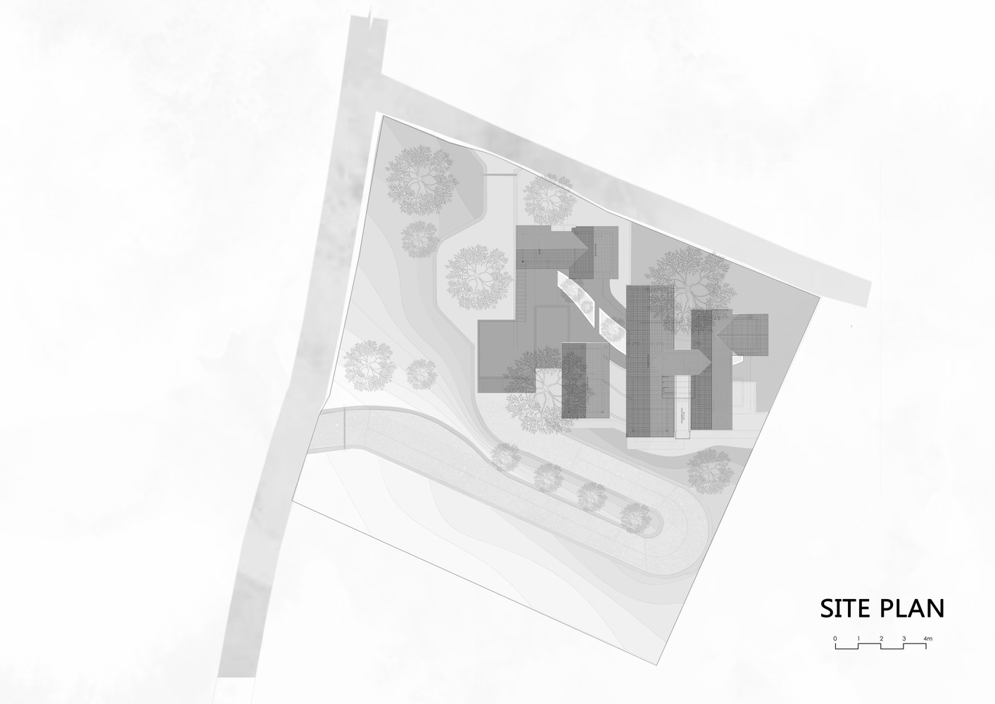 印度 Contour House · 与自然共生的现代庄园丨Archimatrix India Associates-43