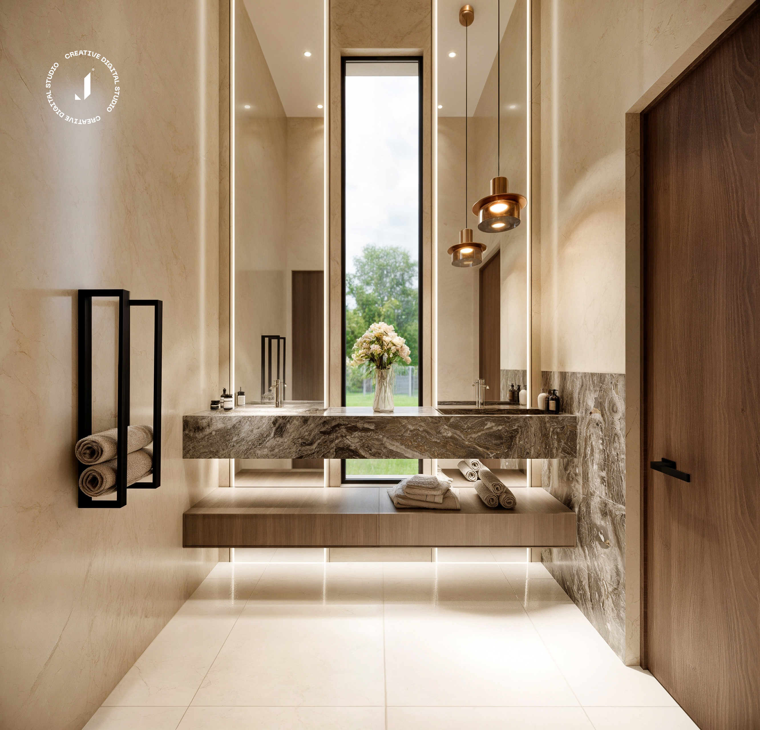 Argan Golf Resort Villa  3D 室内设计丨摩洛哥马拉喀什-17