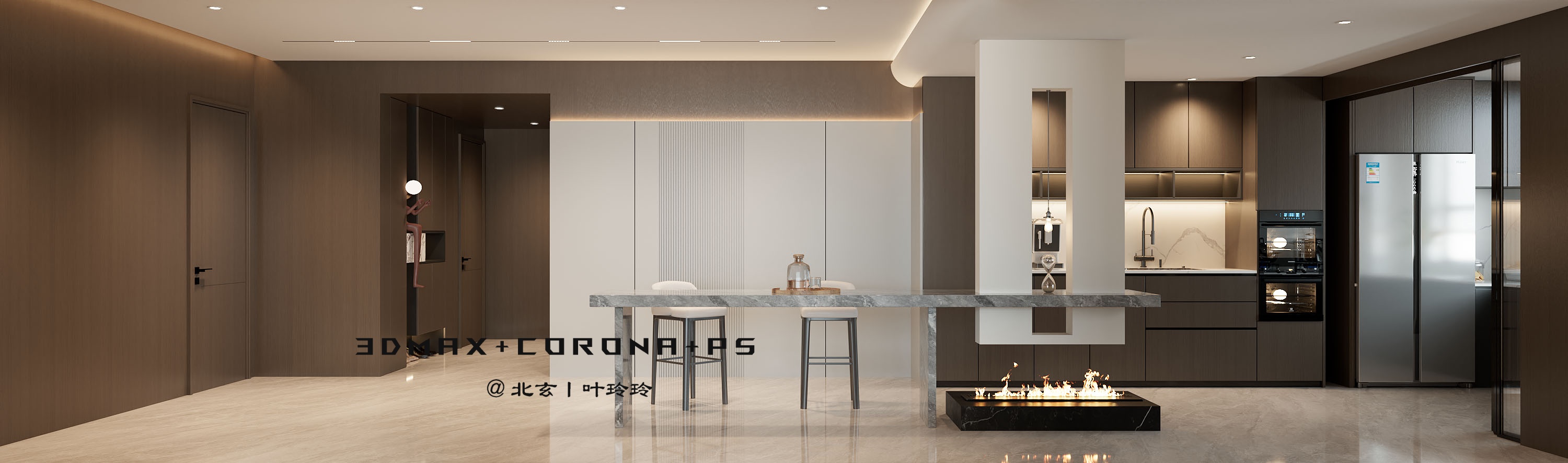 意式简约 | 以质感线条构筑空间美学的叙事-11