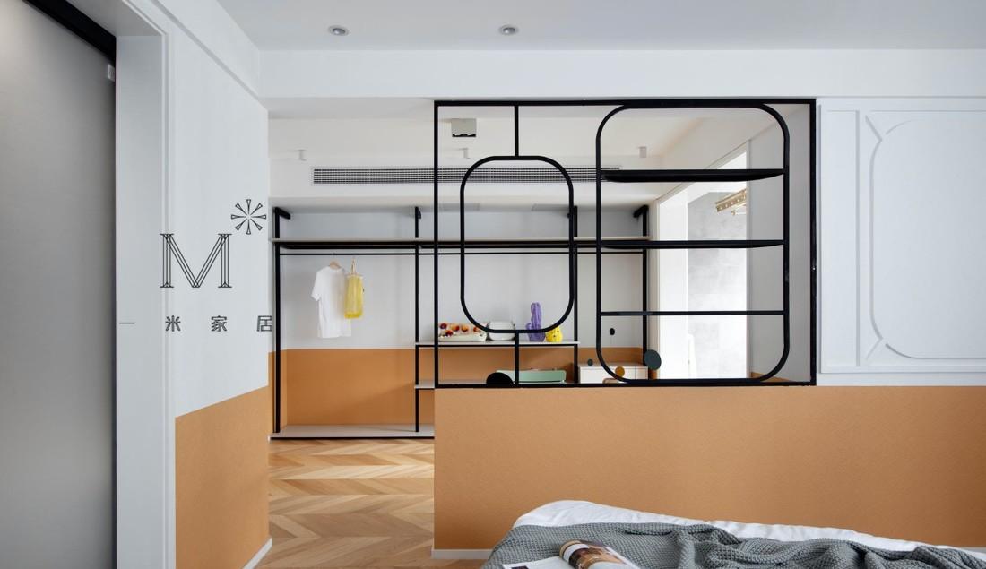 公寓丨【一米家居】新婚儿童摄影师夫妻的色彩之家-4