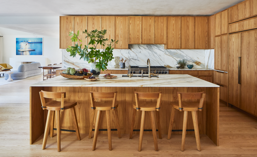 Hamptons柔和色调精致住宅翻新丨美国纽约丨室内设计师Sandra Weingort-15