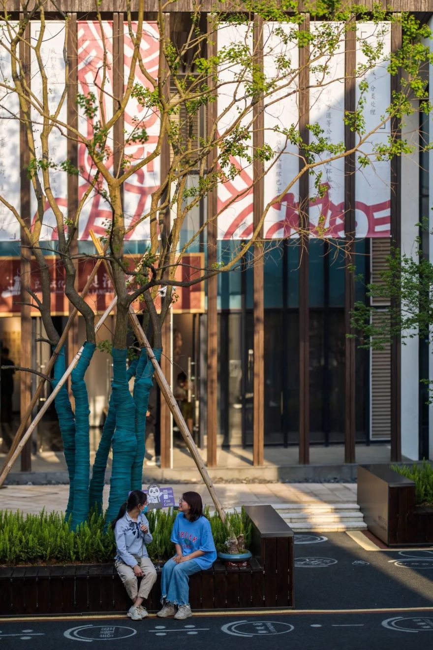 从玉鸟流苏到未来社区 | 良渚玉鸟流苏商业街改造-7