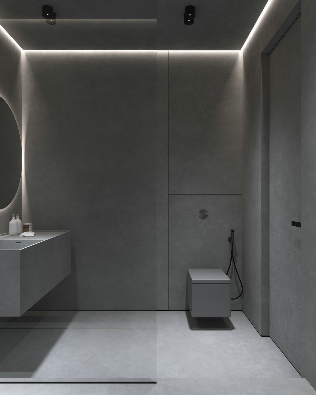 深色系公寓设计-16