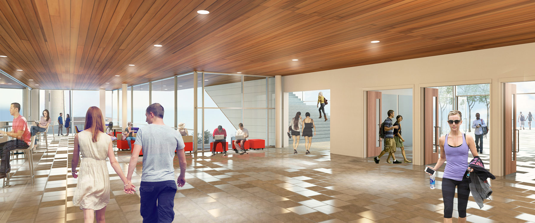 Queens College Fitzgerald Gymnasium Renovation and Expansion - Sasaki-4