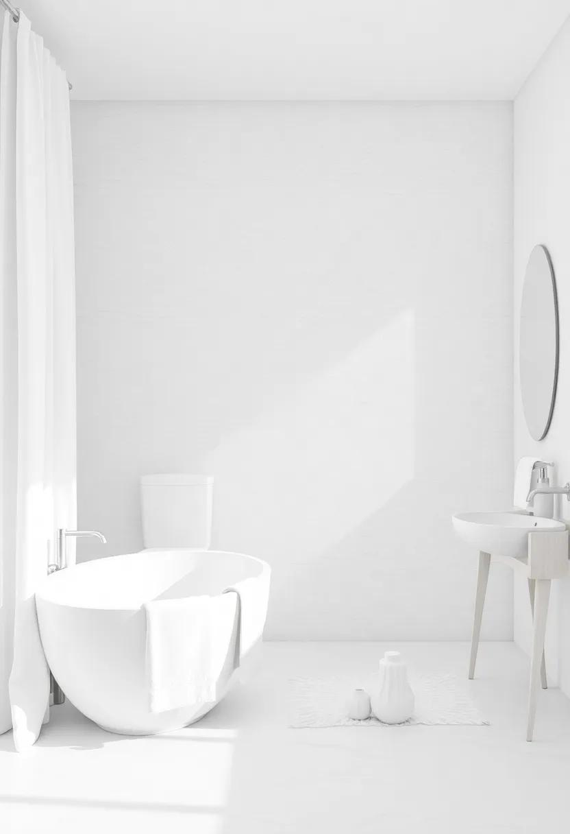 轻色调海岸风浴室静享空间设计-68