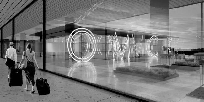 ОмскФёдоровка机场“冰雪像素化”项目丨俄罗斯丨Nefa architects-22