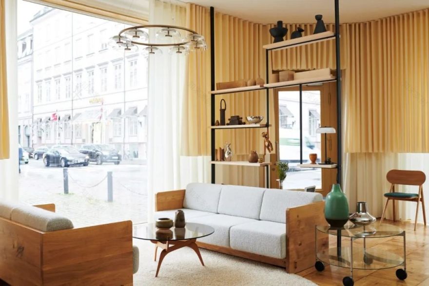 哥本哈根 Brdr Kruger 首家独立展厅,历史与现代共融的室内设计-1