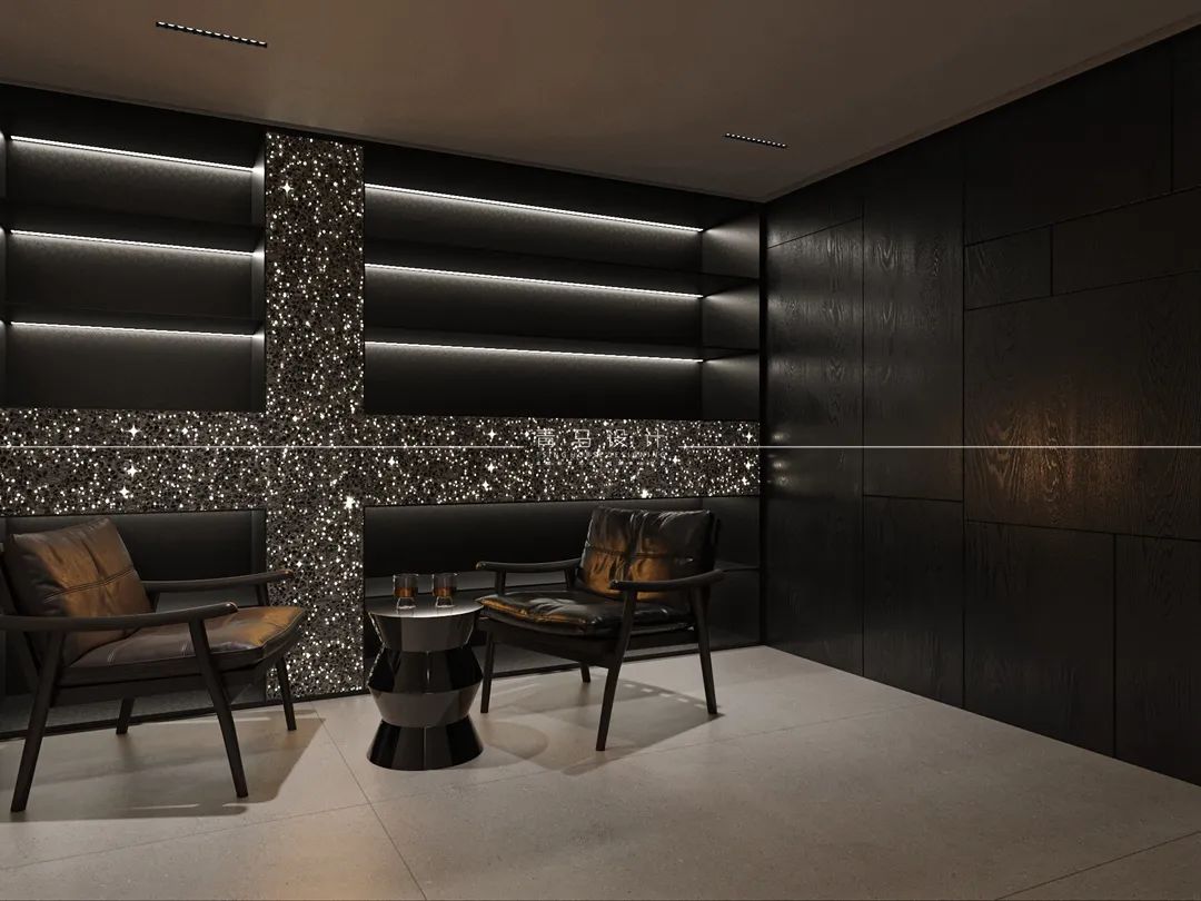 东原印未央下叠现代轻奢空间丨中国西安丨青马别墅设计-40