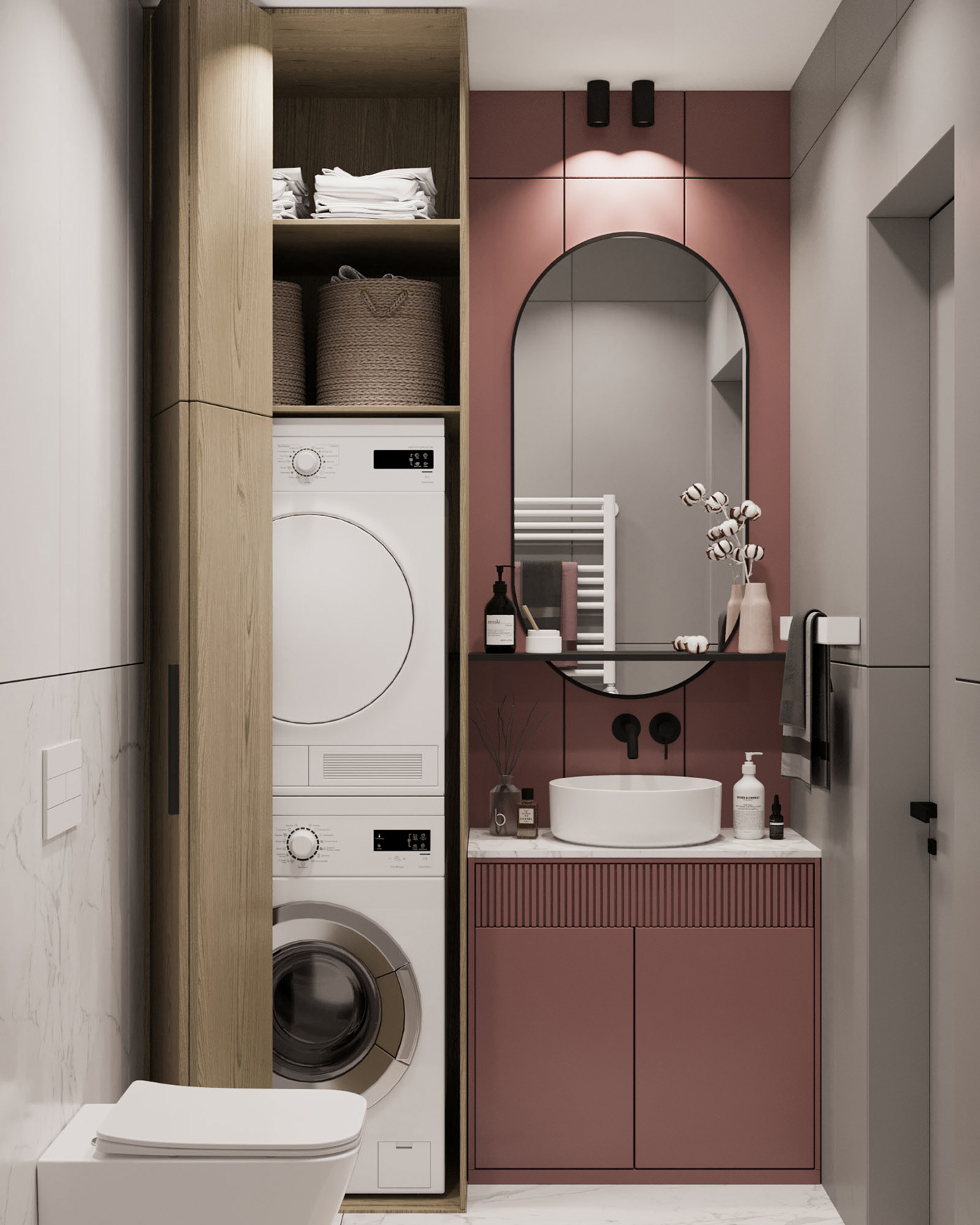 103㎡多彩公寓设计-26