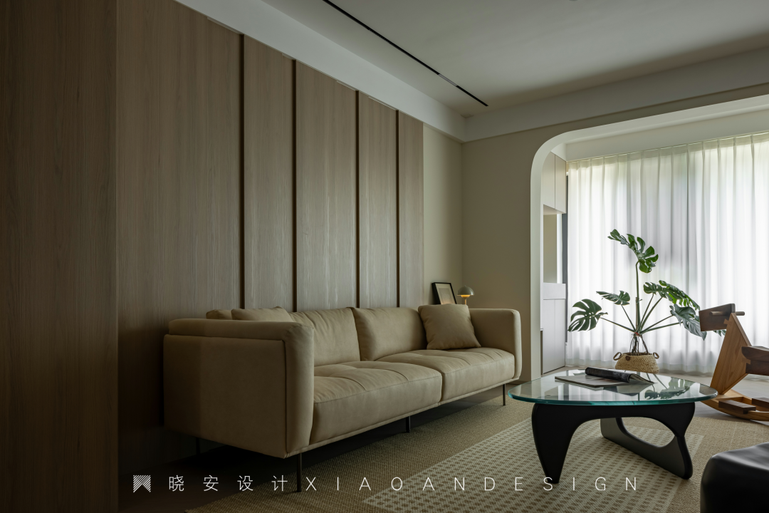 木元素++ 奶油质感私宅丨晓安设计-7