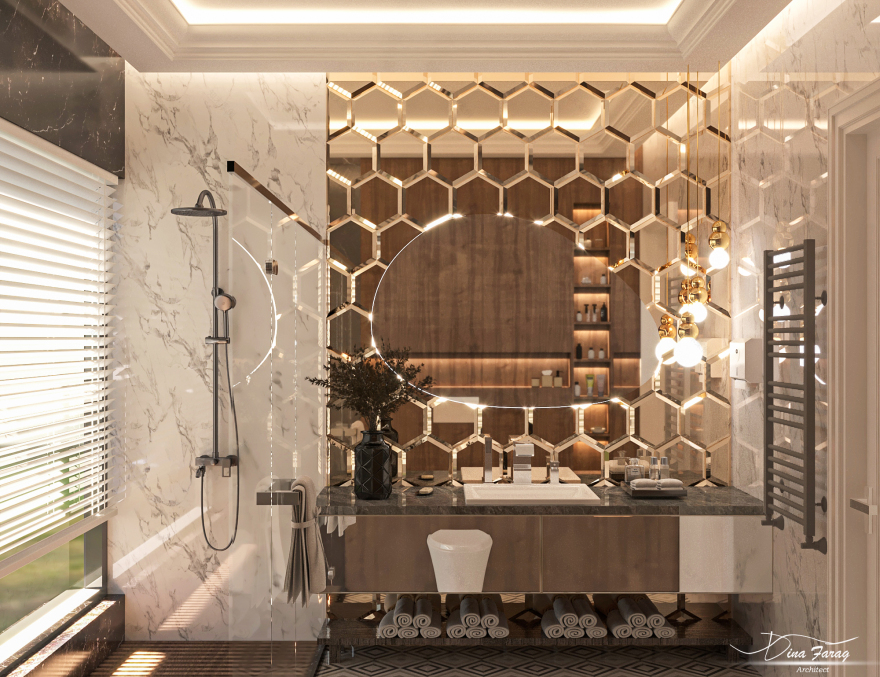 私人别墅丨也门丨DINA FARAG-59