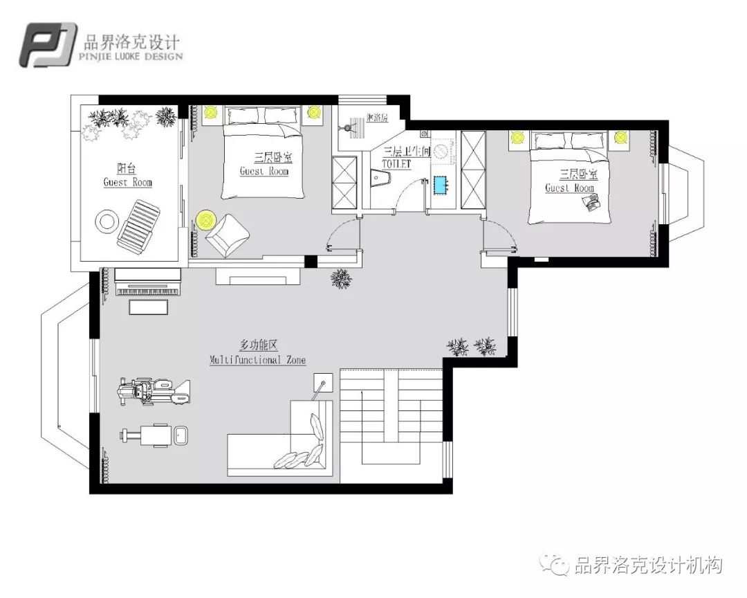 冯媛设计 | 秦岭山水现代风格,打造繁华宁静的理想之家-30