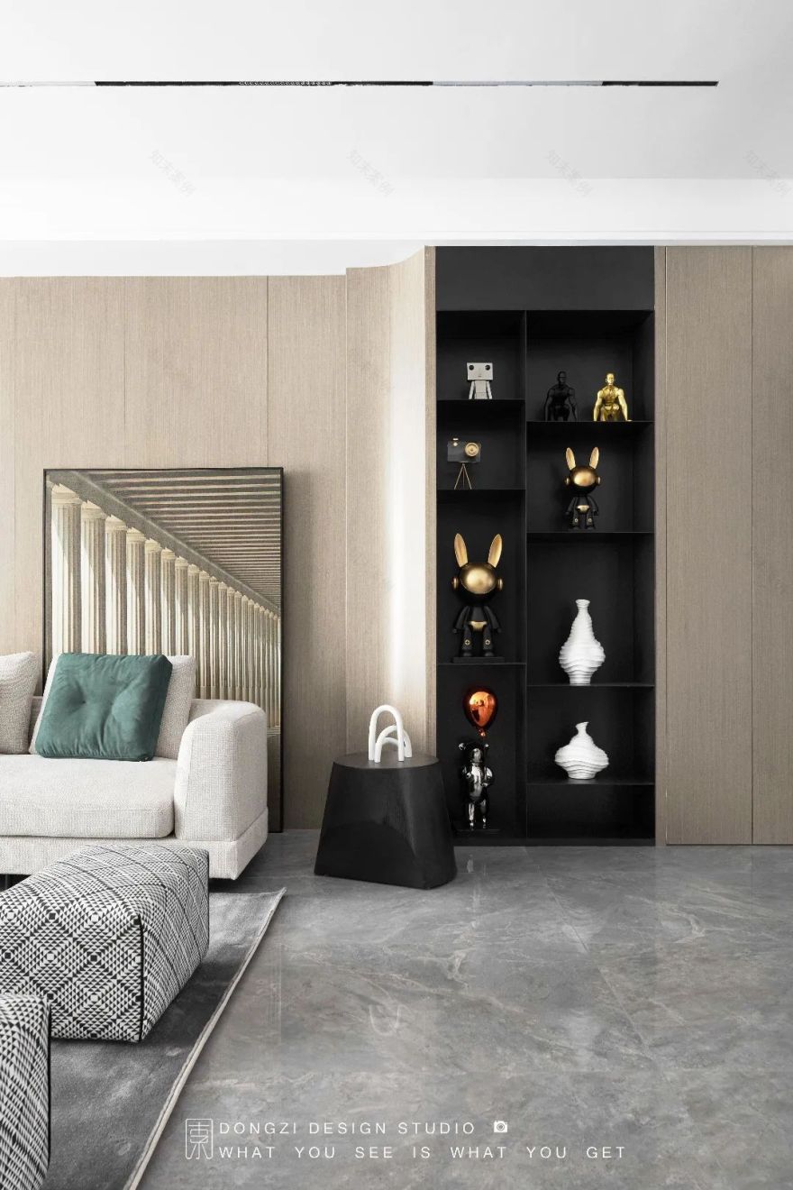 《栖》 现代极简艺术住宅设计丨东子设计事务所-18