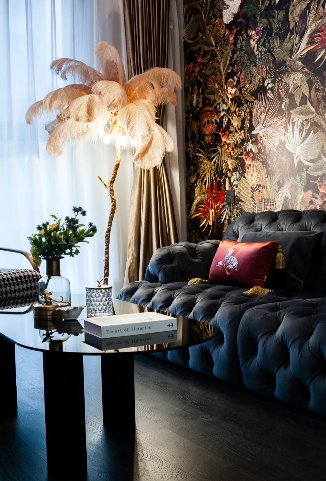 融合摩登与复古，打造温馨宜居空间-46