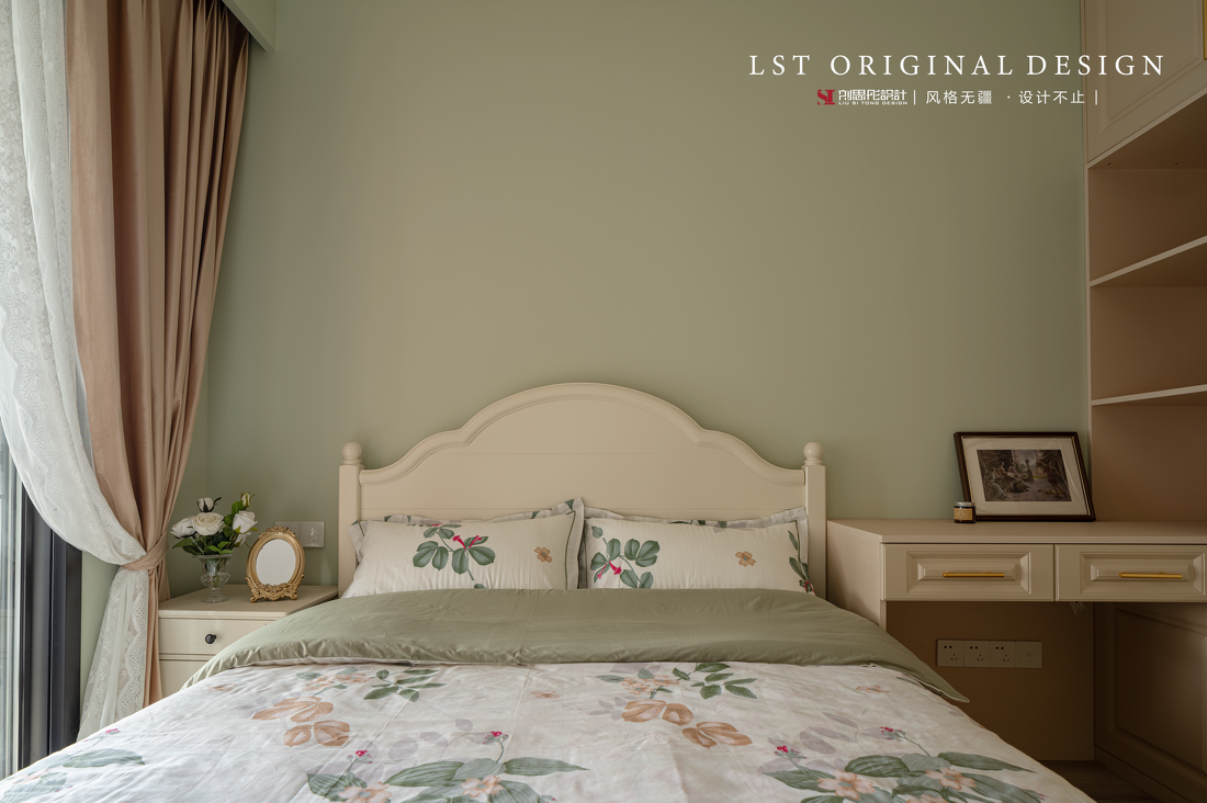 斑斓时光复古客厅设计-35