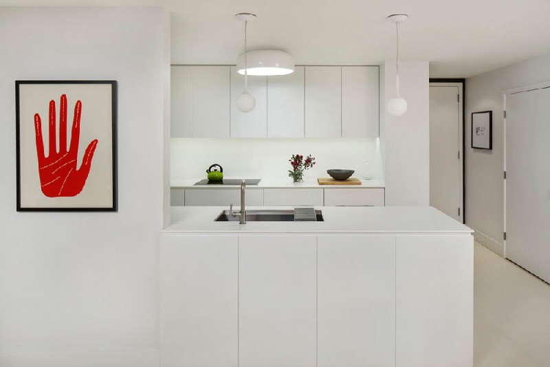 波士顿特洛伊时尚两居室公寓设计丨美国波士顿丨Over  Under建筑团队-9