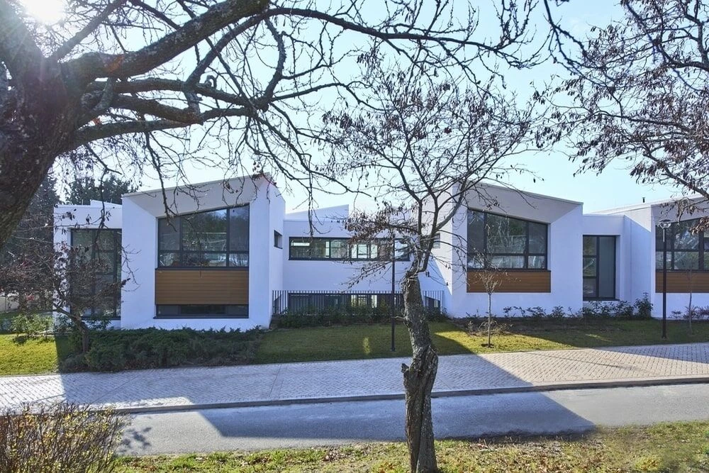 美国农场学校高中部大楼丨希腊丨406 architects-19