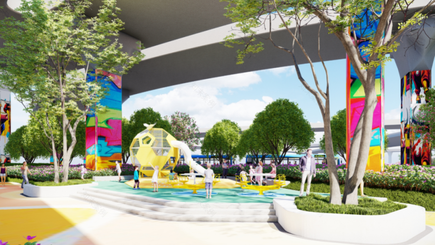 和居民一起做设计,这个桥下有点“东西”-16