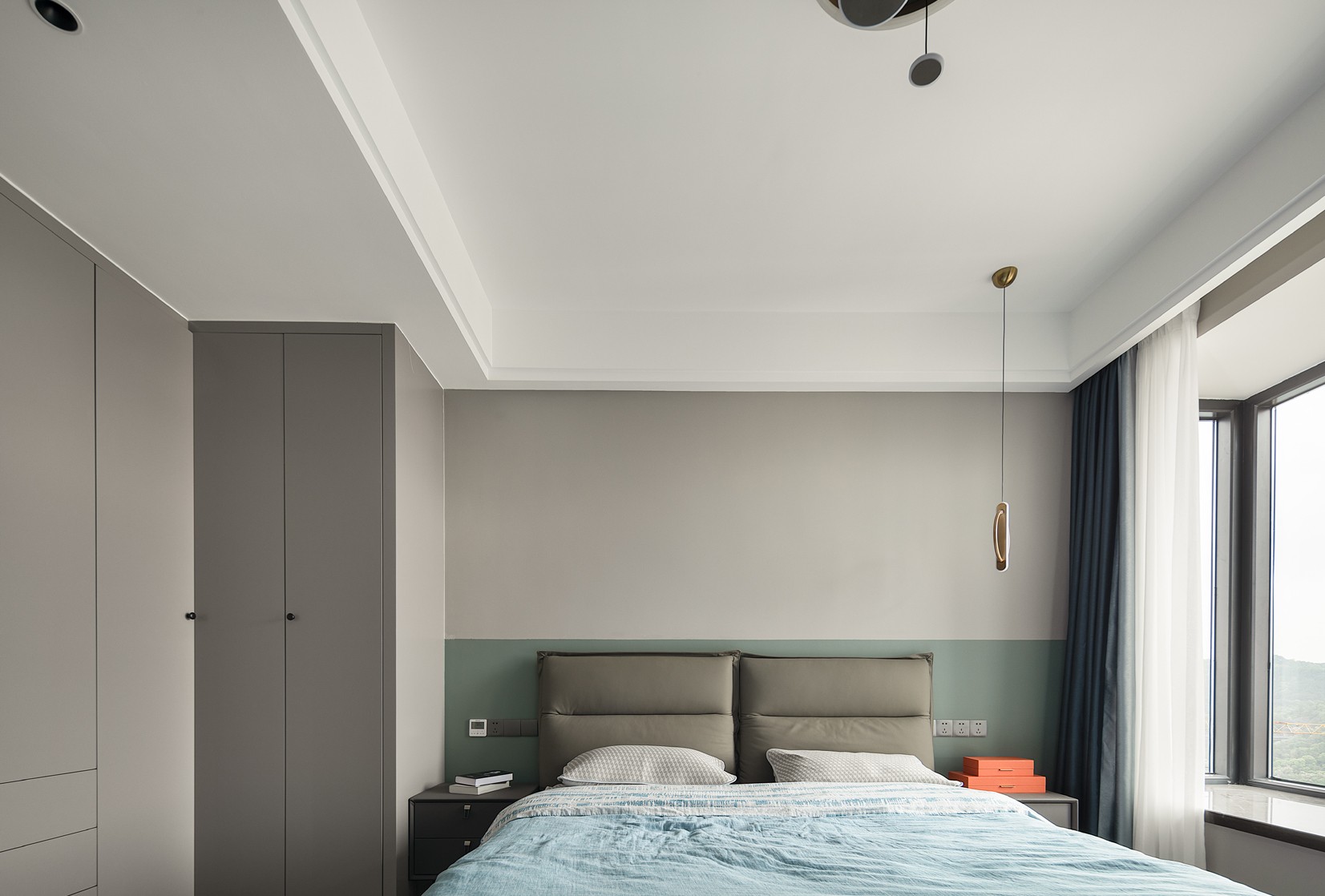 晶科滨江一号居住空间设计丨上饶易墅空间装饰-22