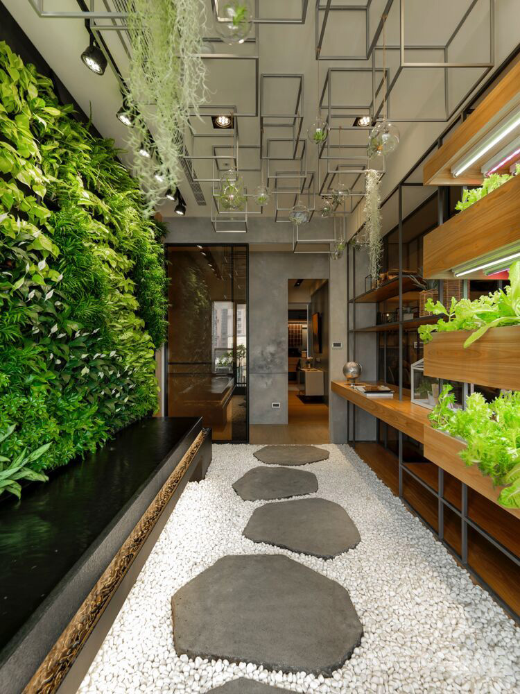 品桢设计绿植墙实品屋——自然与生活的和谐融合-21