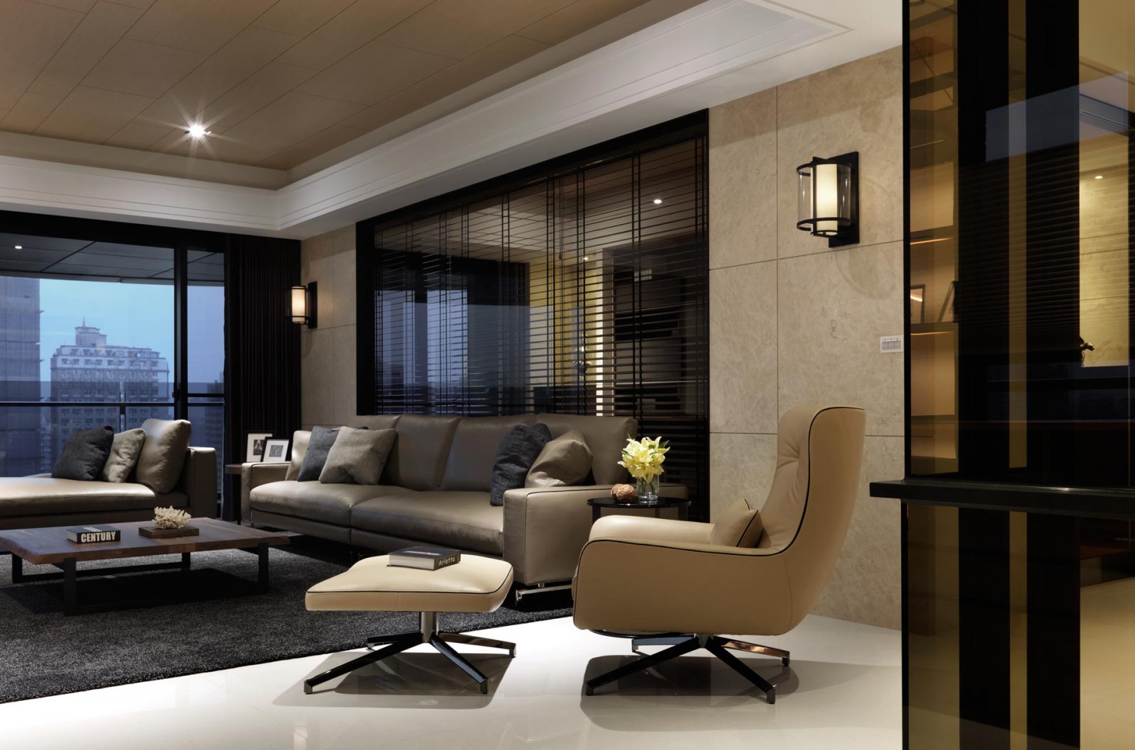 简雅空间——现代时尚住宅  欣磐石建筑空间规划事务所-2