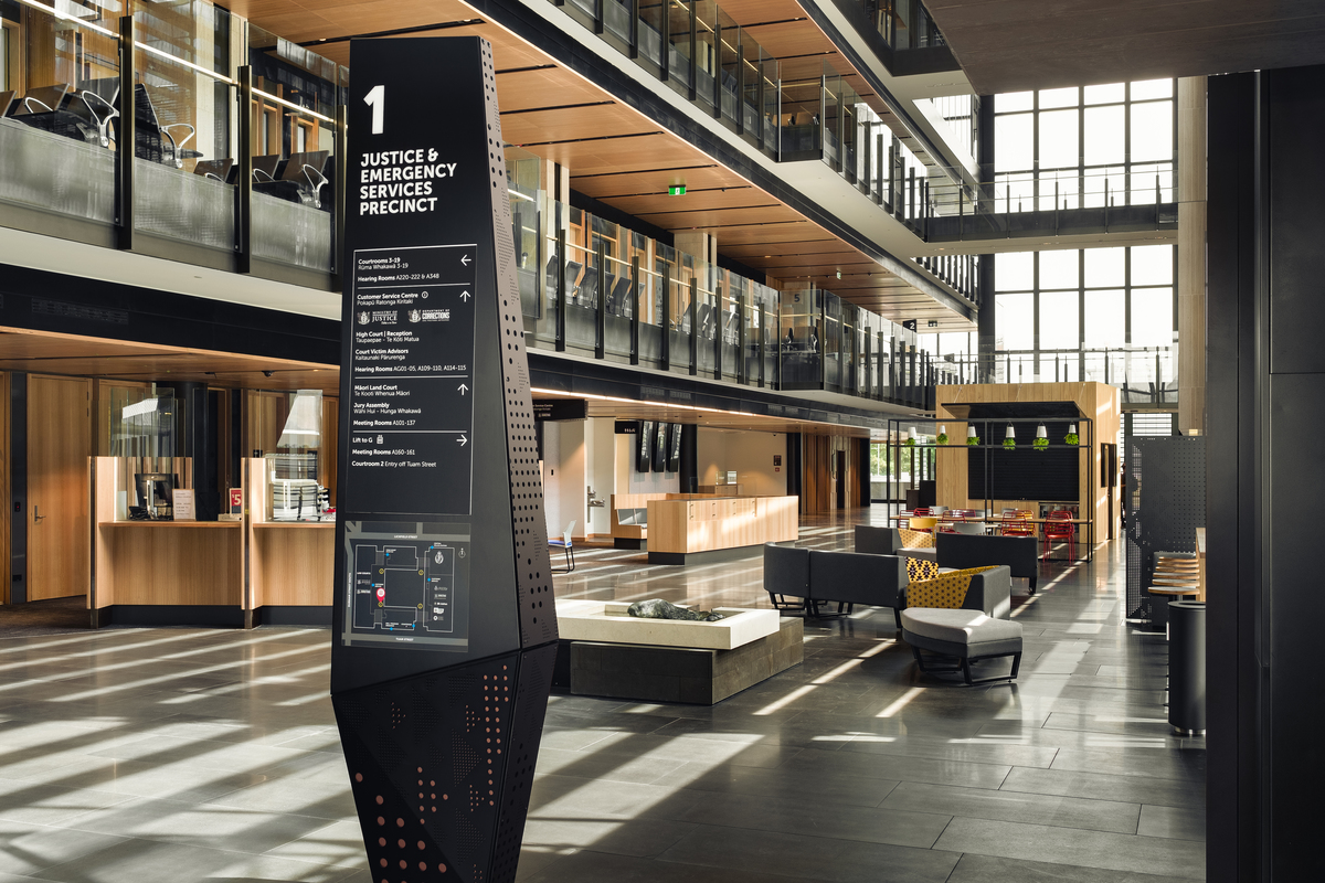 克赖斯特彻奇司法和紧急事务管理园区，新西兰 / Warren and Mahony + Cox Architecture +WSP Group-68