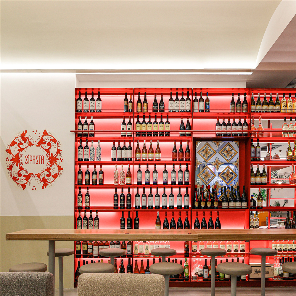 SìPASTA 色意面餐厅丨中国北京丨RAMOPRIMO 设计-26