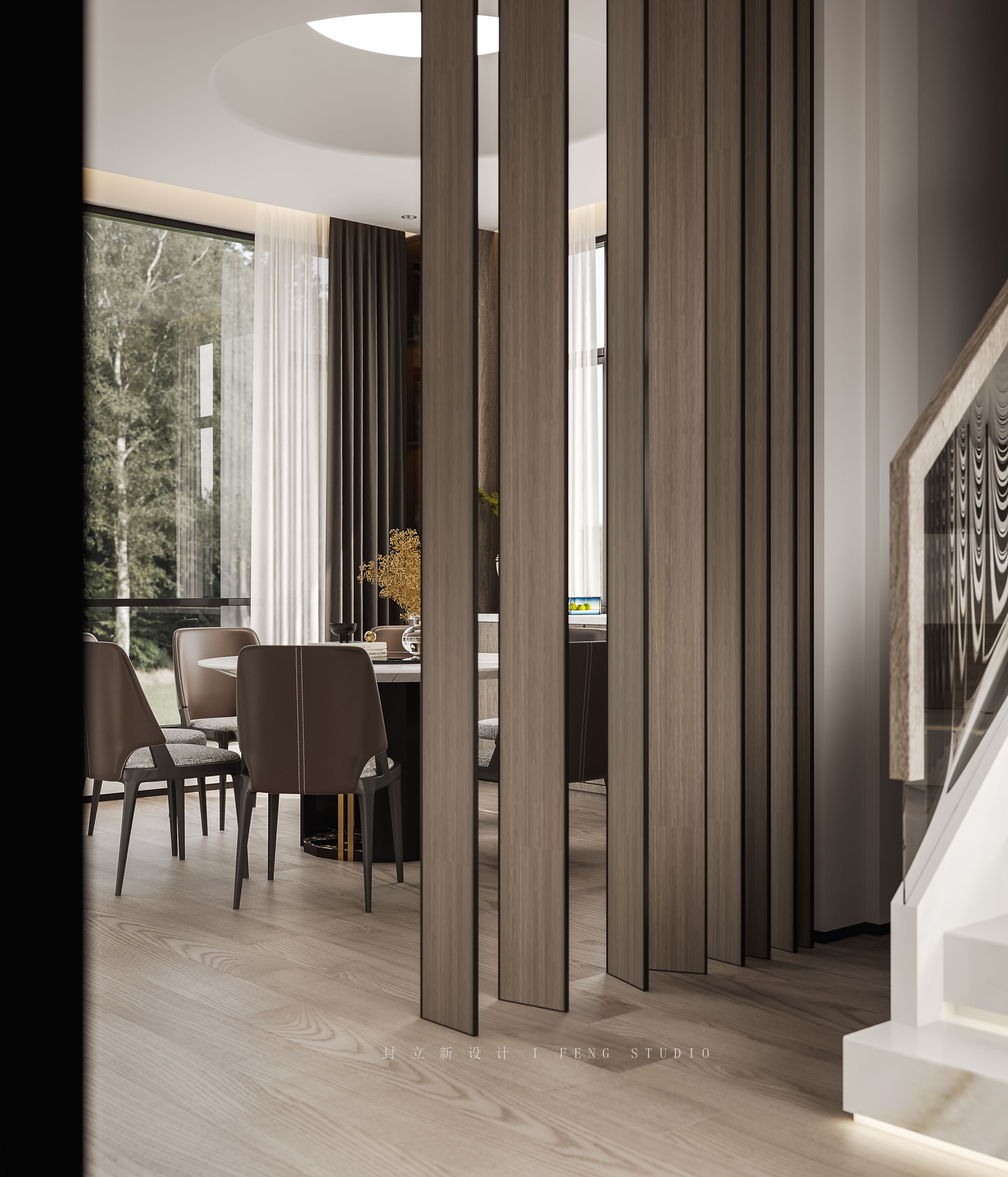 现代平层设计，光影韵律的优雅呈现-4