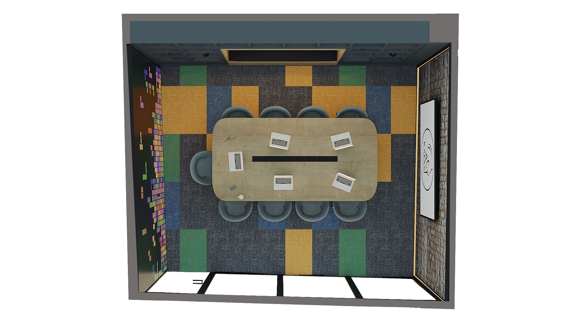 夹钳办公室会议室丨HATİCE AKARSU-1