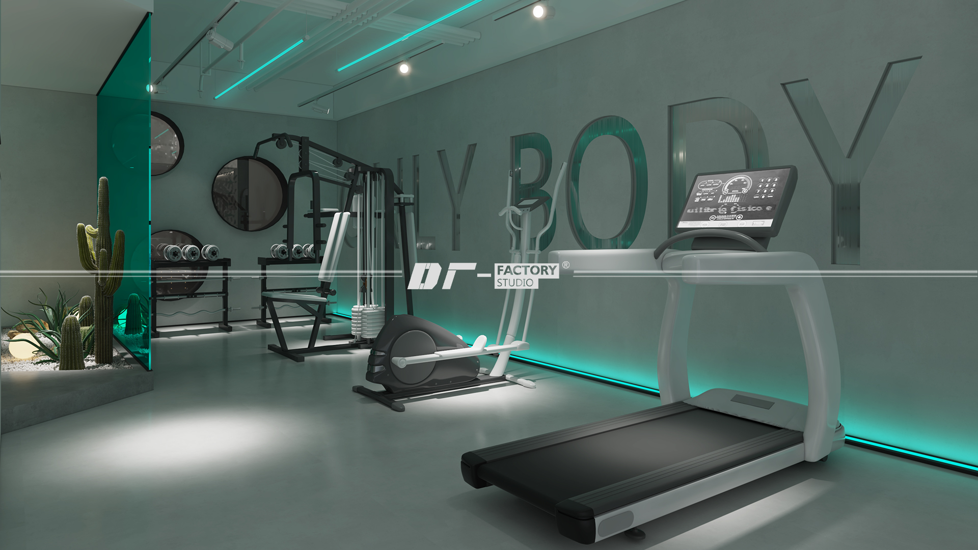 维体女子健身(金地,美辰店)丨鱼骨设计-20