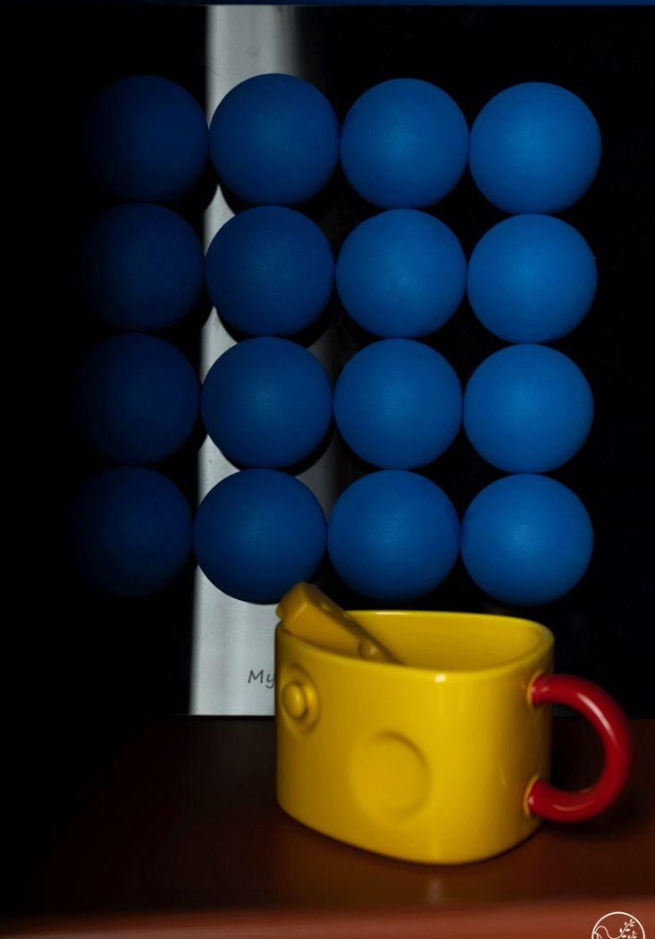 清羽设计丨平层丨粉色楼梯紫色墙壁酷炫星球-49