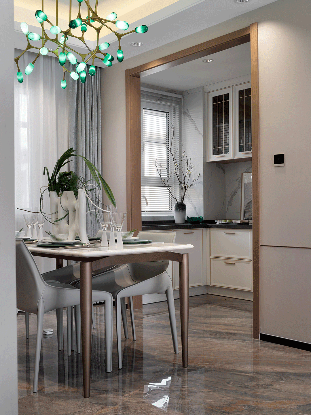 滦州荣望府 135E 户型丨中国河北丨艺烁国际空间设计(北京)有限公司-23