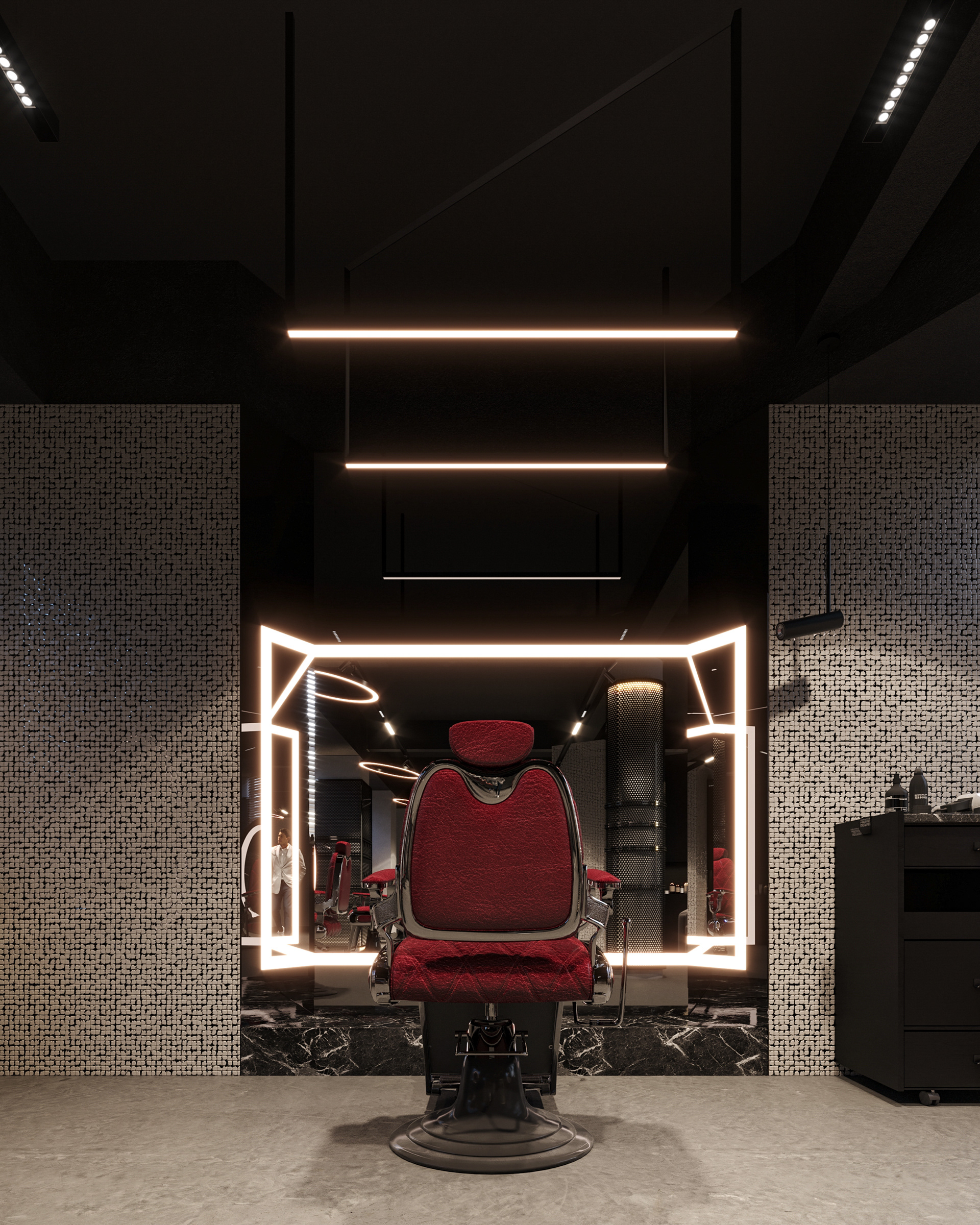 映象沙龙与化妆品店丨AXIOM DESIGN-37