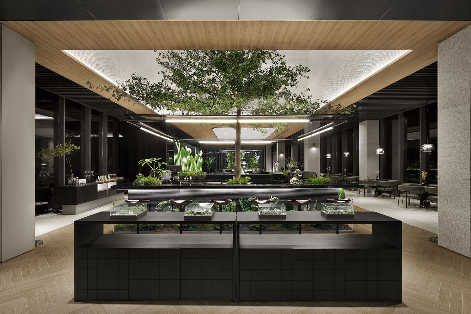 峻佳设计 | 杭州万科开了一家雨林中的餐厅,成新晋网红地!-73