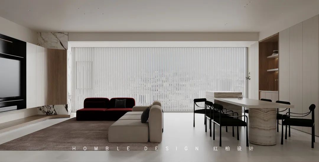 广州星汇云锦 220㎡现代极简家居设计丨中国广州丨红柏设计-22